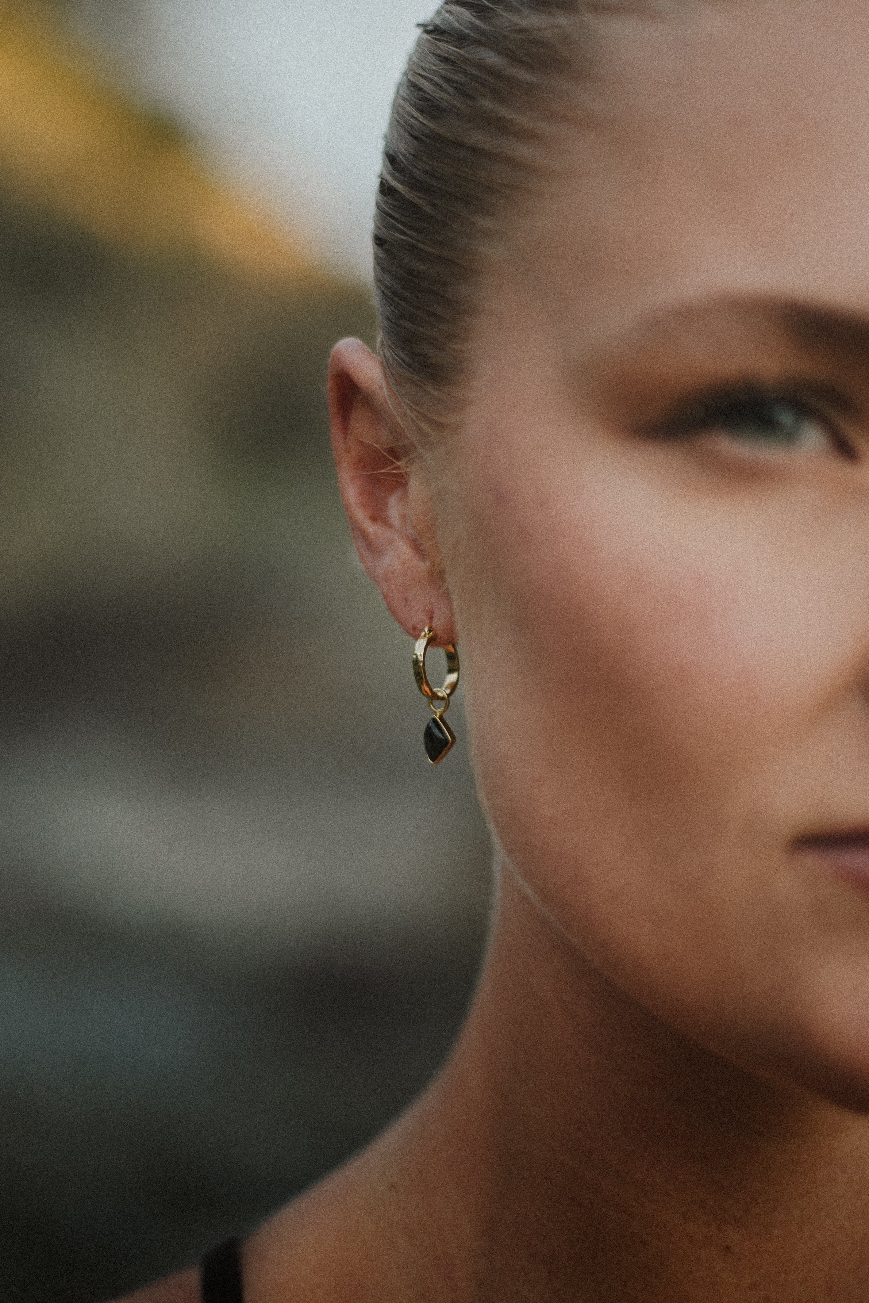 KAY "Gold Labradorite" detail