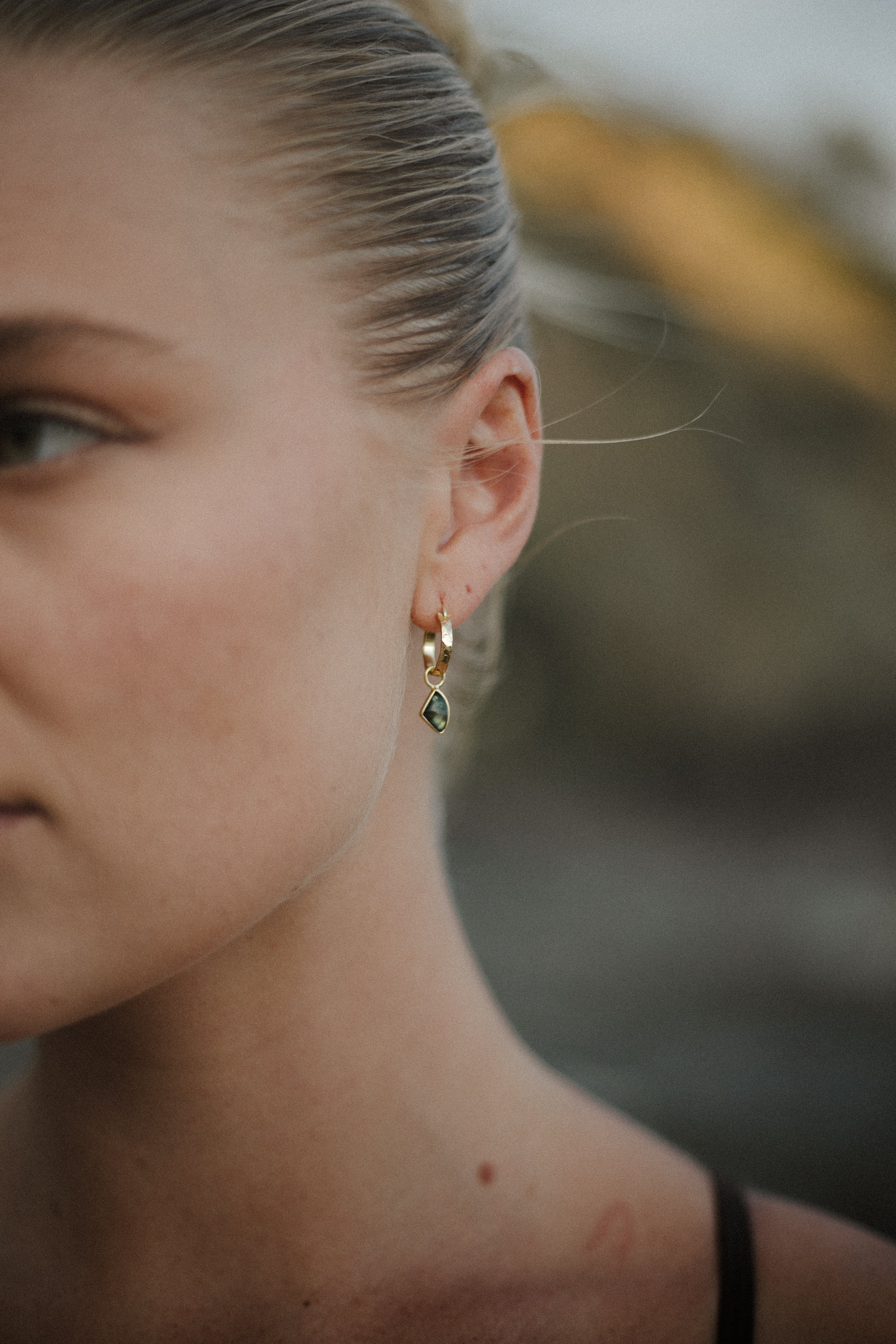 KAY "Gold Labradorite" detail
